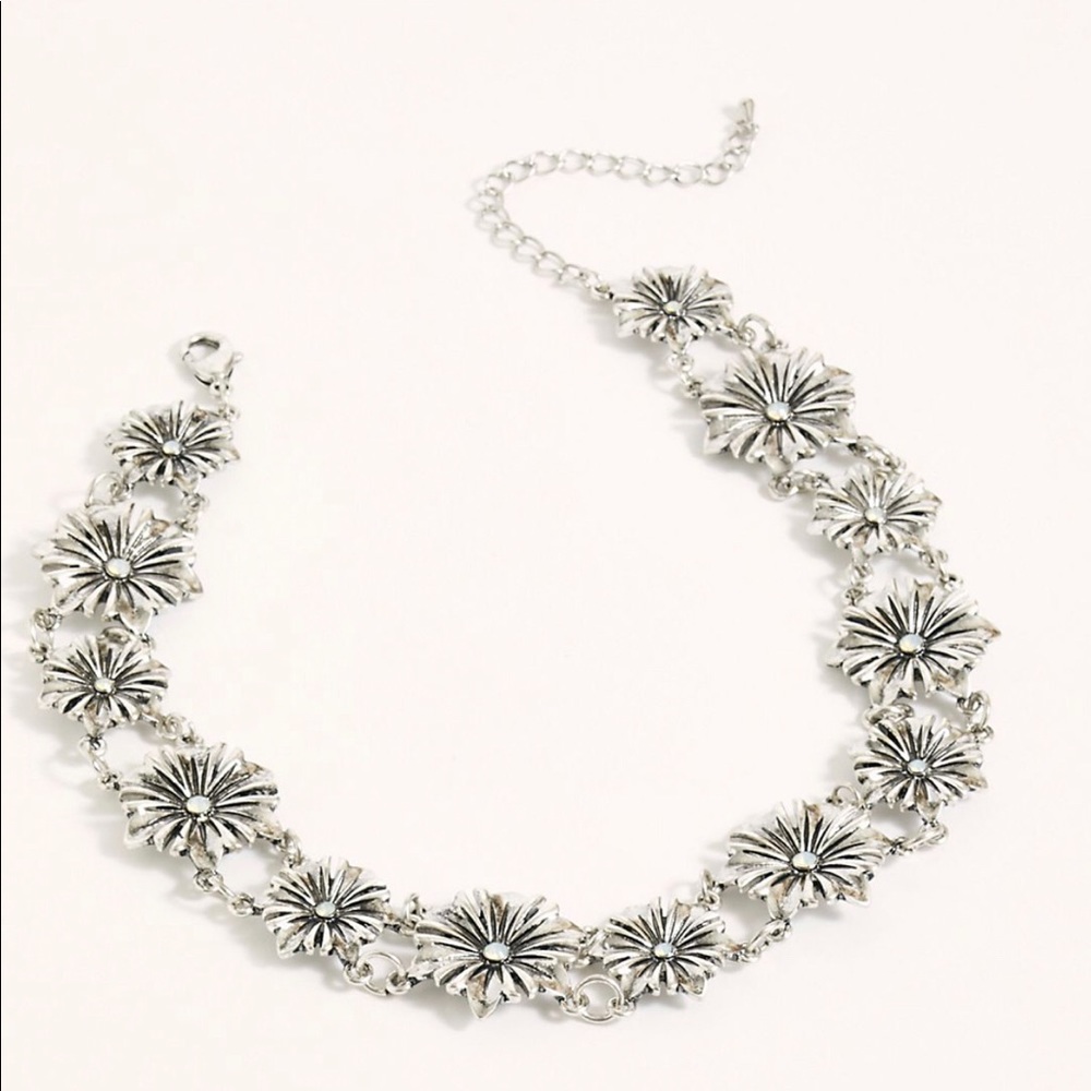 Free People floral dazed choker